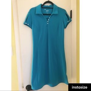 Brand new Adidas sports dress, blue